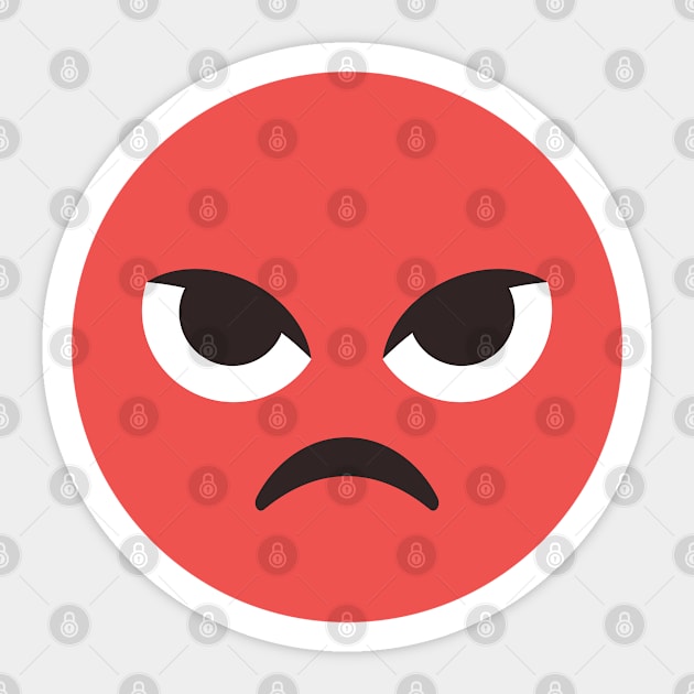 Angry Emoji Sticker by depresident